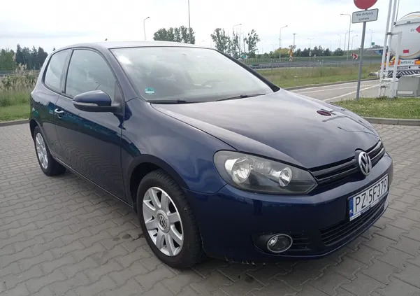 poznań Volkswagen Golf cena 16990 przebieg: 185000, rok produkcji 2009 z Poznań